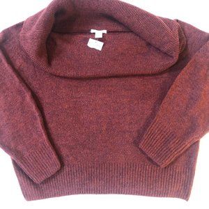 H&M  NWT SZ:S OFF SHOULDER SWEATER